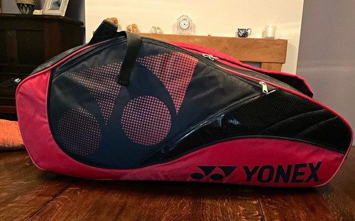 Yonex red black badminton - yonex, red/black