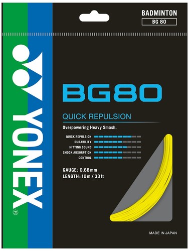 Yonex bg80 badminton racket - bg80,